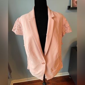 Torrid Peach Crop Jacket